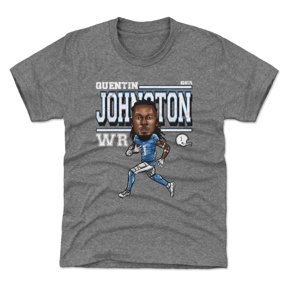 Quentin Johnston Los Angeles C Cartoon WHT