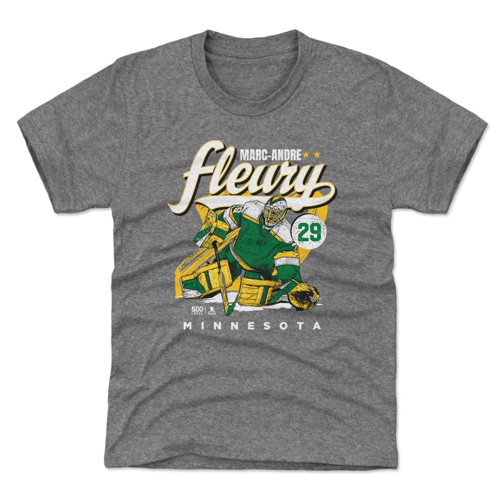 Marc-Andre Fleury Minnesota Retro WHT