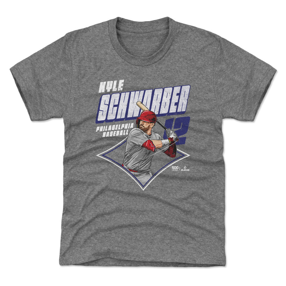 Kyle Schwarber Philadelphia Diamond WHT
