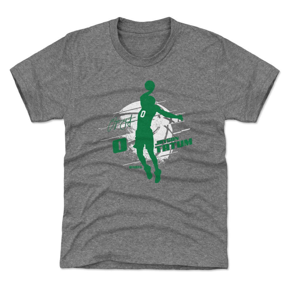 Jayson Tatum Boston Silhouette WHT