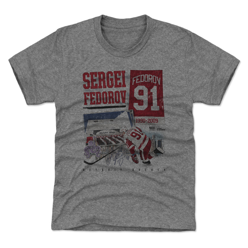 Sergei Fedorov Detroit Retirement
