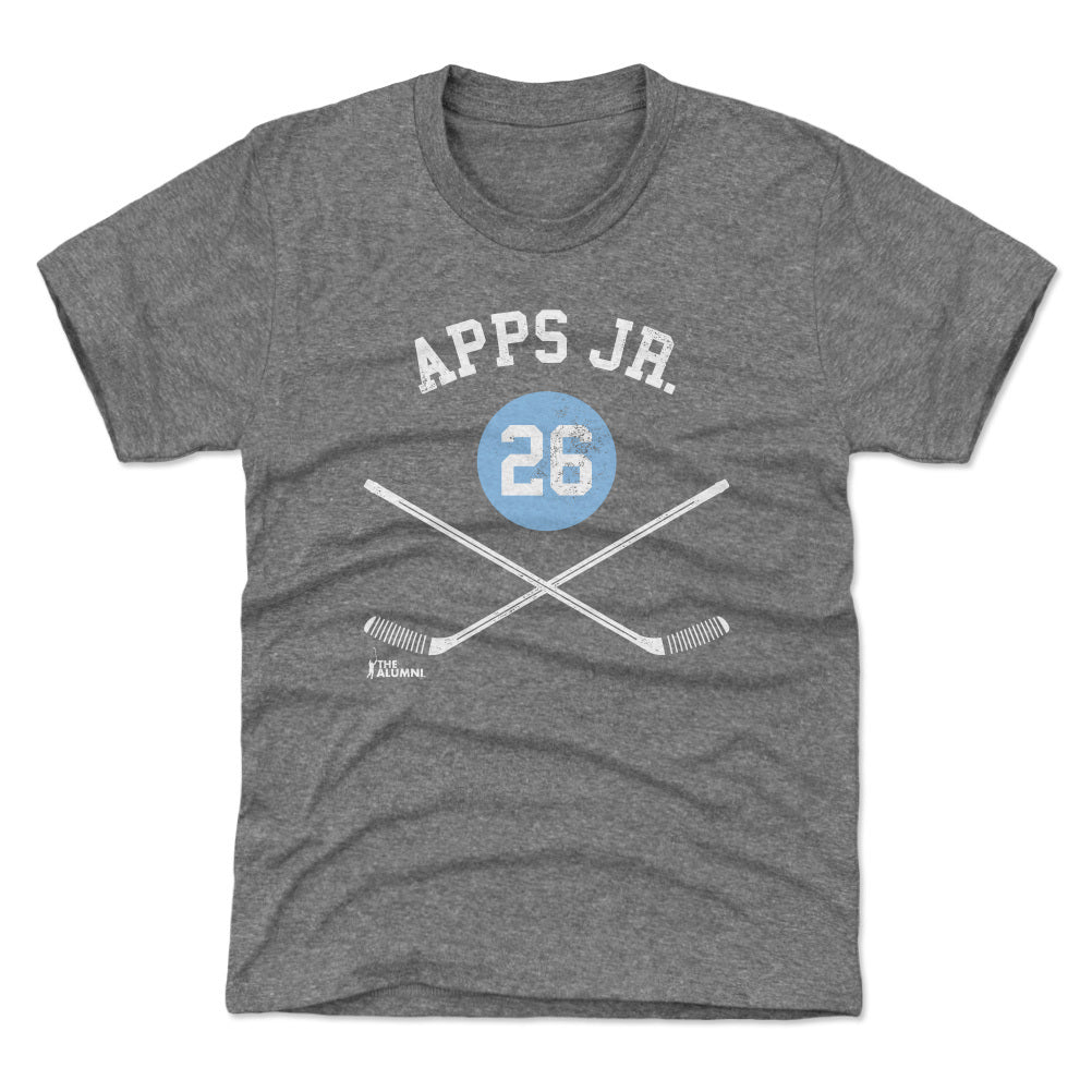 Syl Apps Jr. Pittsburgh 26 Sticks WHT