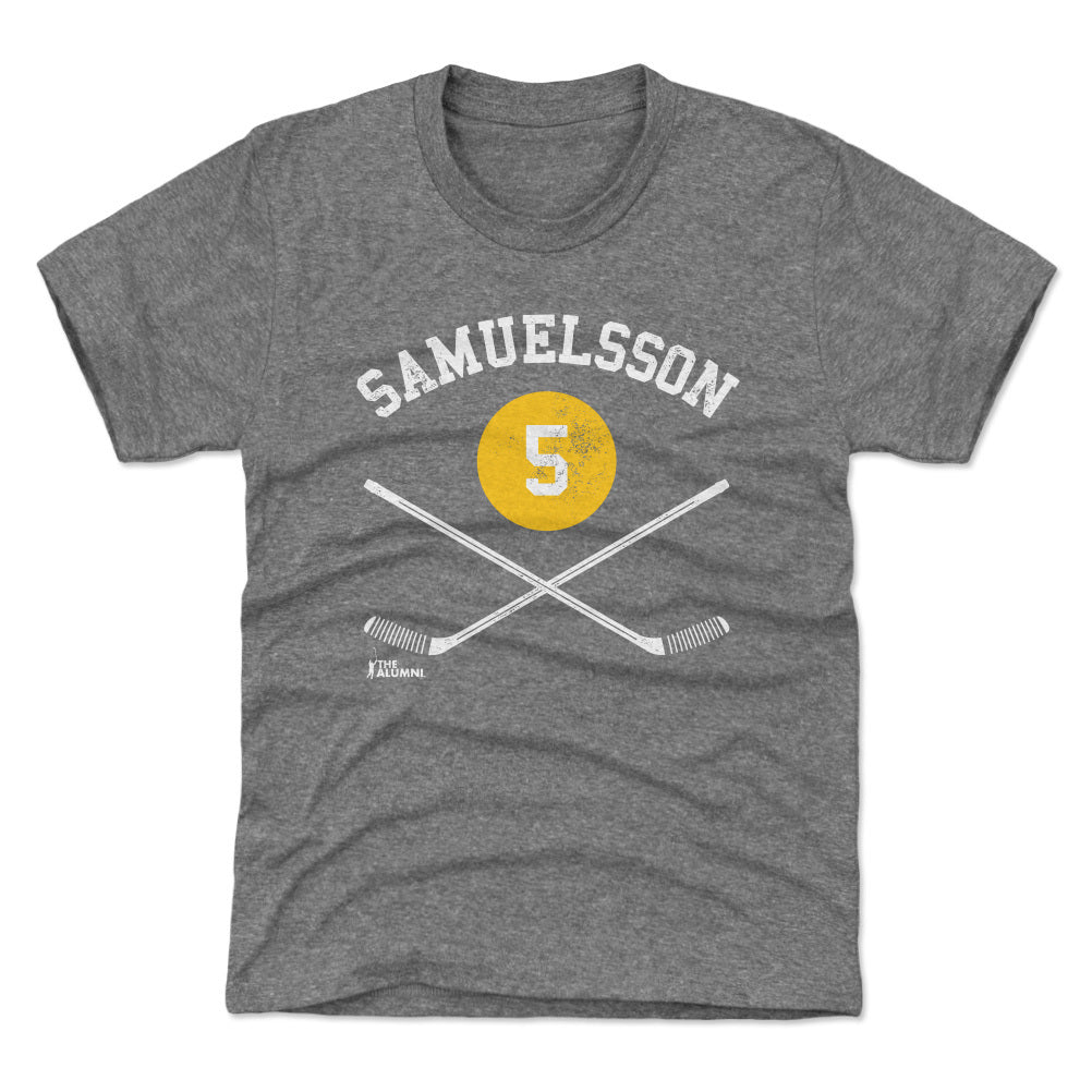 Ulf Samuelsson Pittsburgh 5 Sticks WHT