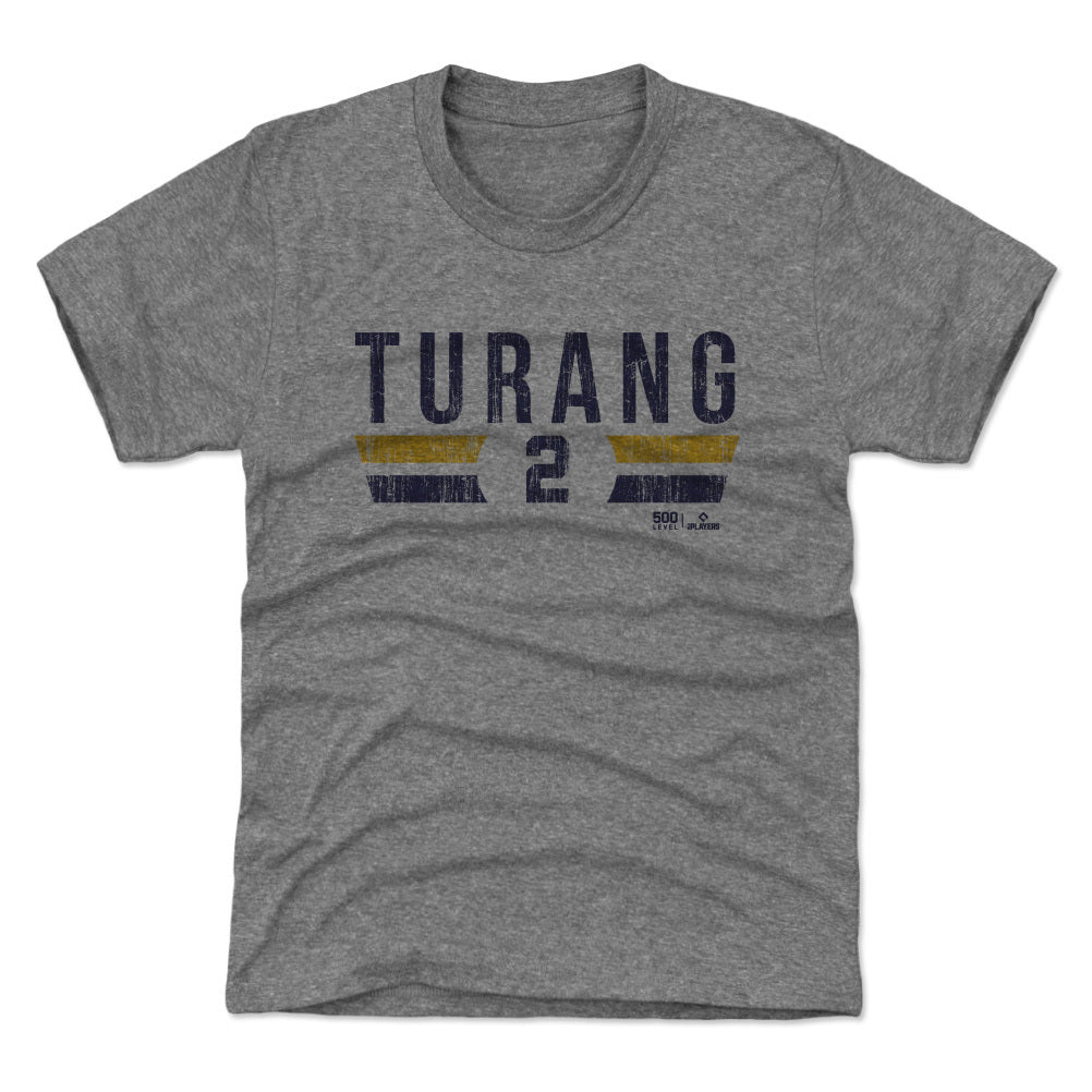Brice Turang Milwaukee Font