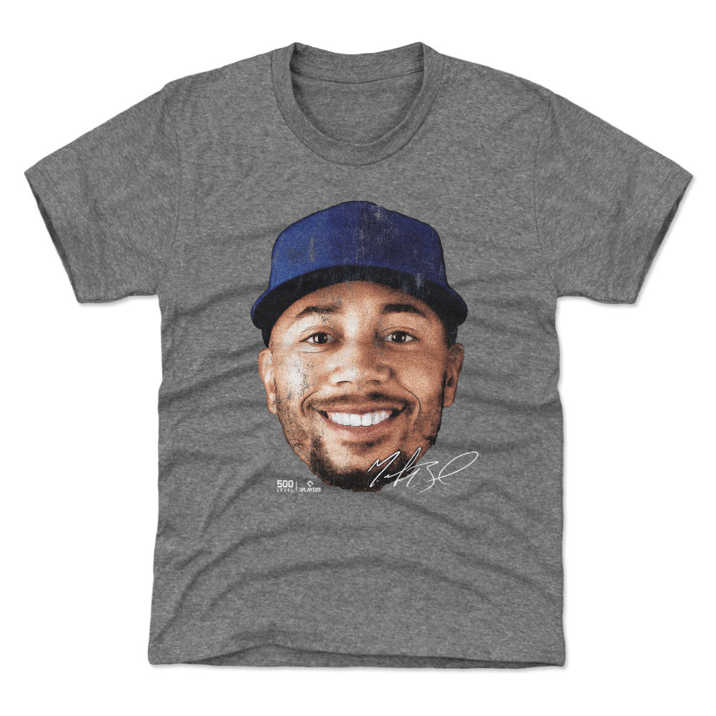 Mookie Betts Los Angeles D Vintage Head WHT
