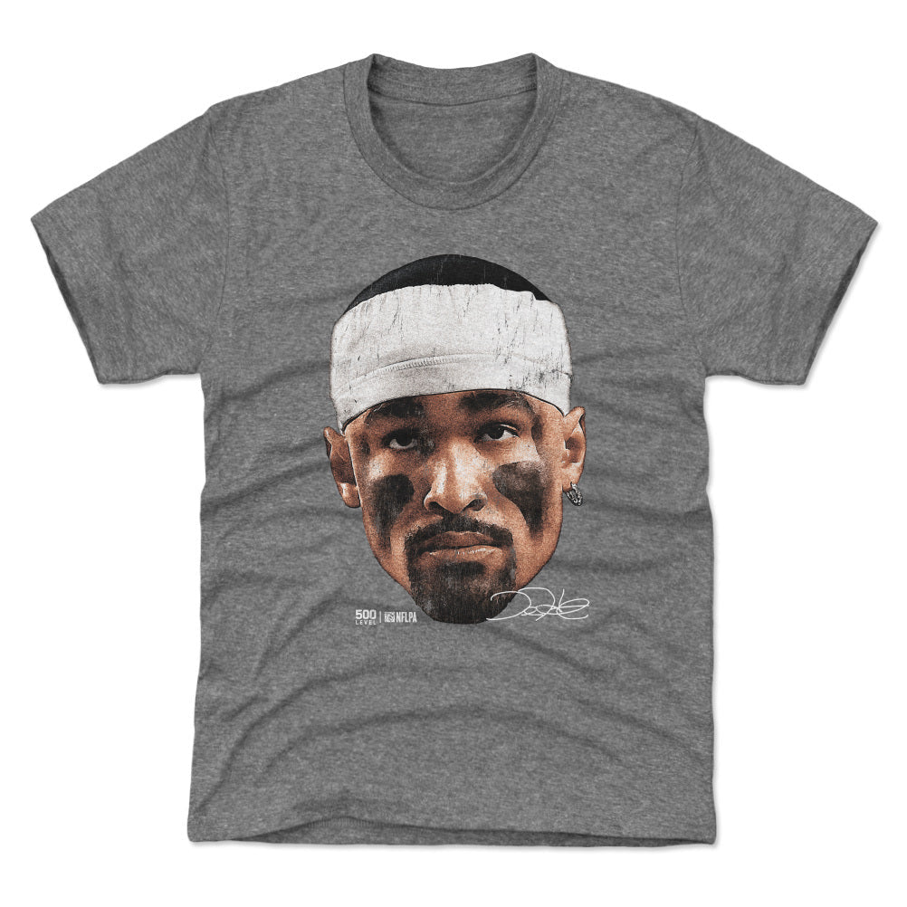 Jalen Hurts Philadelphia Vintage Head WHT
