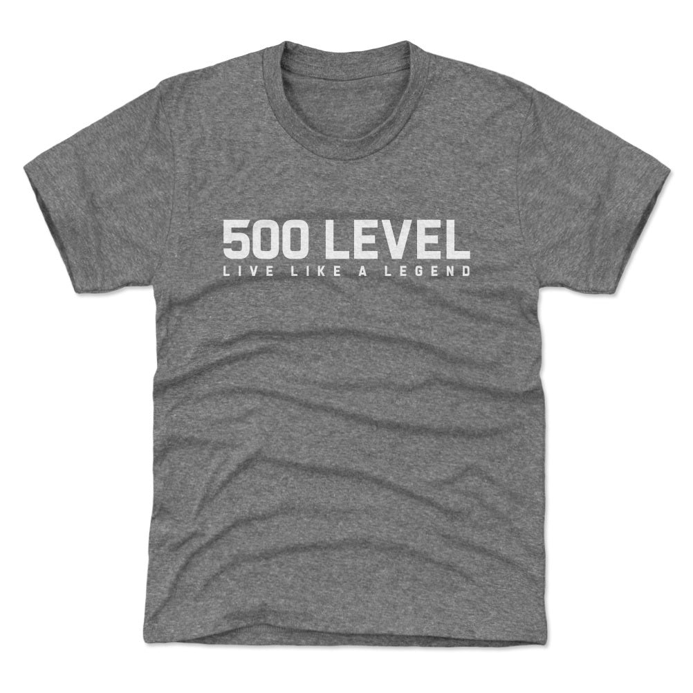500 LEVEL Wordmark WHT
