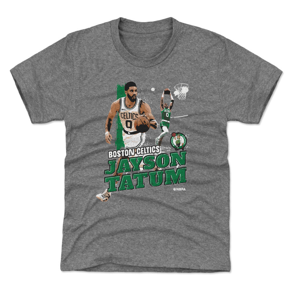 Jayson Tatum Boston Celtics Gritty WHT