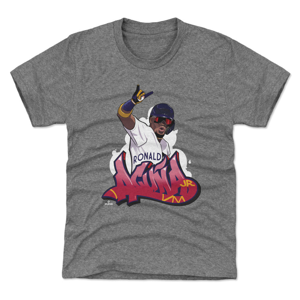 Ronald Acuna Jr. Atlanta Graffiti WHT