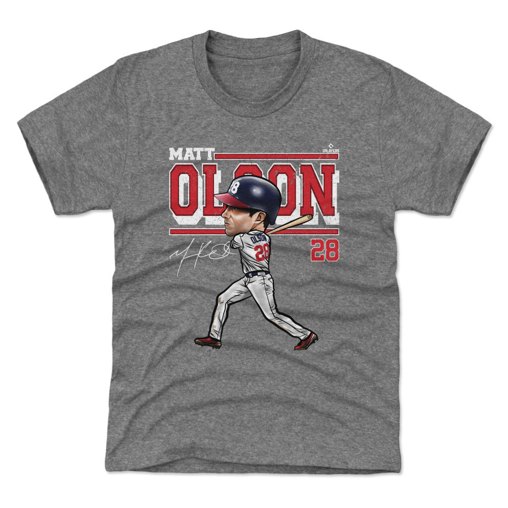 Matt Olson Atlanta Cartoon WHT