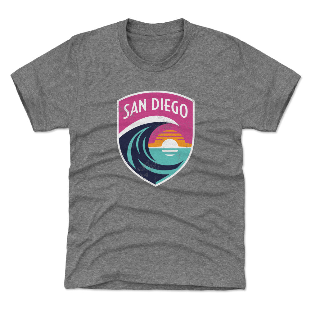 San Diego Wave FC Vintage Primary Logo WHT