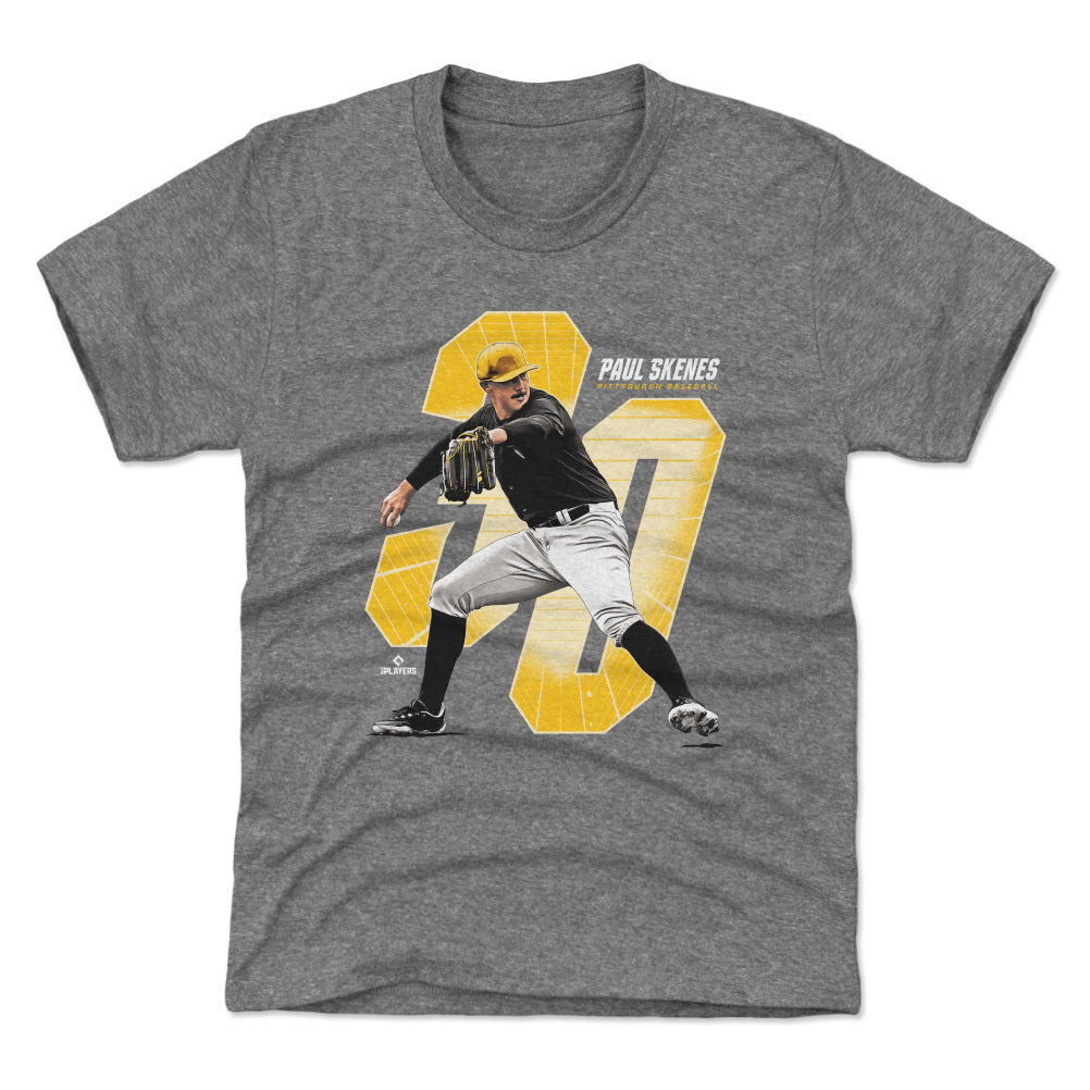 Paul Skenes Pittsburgh Offset WHT