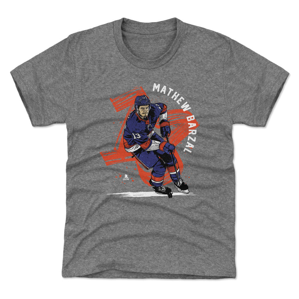 Mathew Barzal New York I Brush WHT