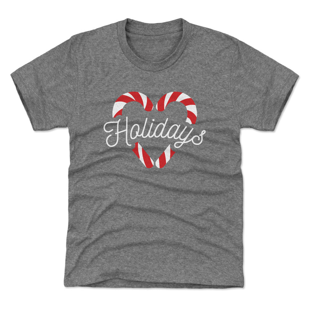 Christmas Candy Cane Heart WHT