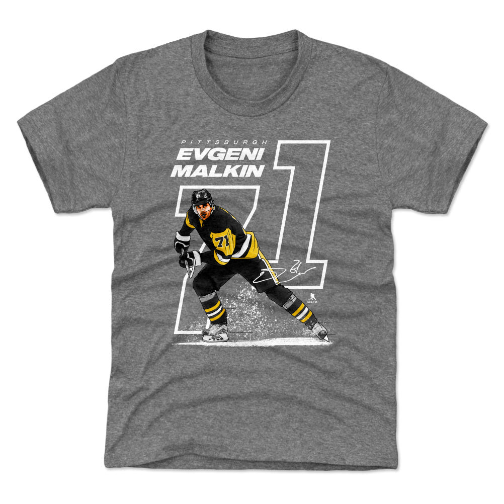 Evgeni Malkin Offset W WHT