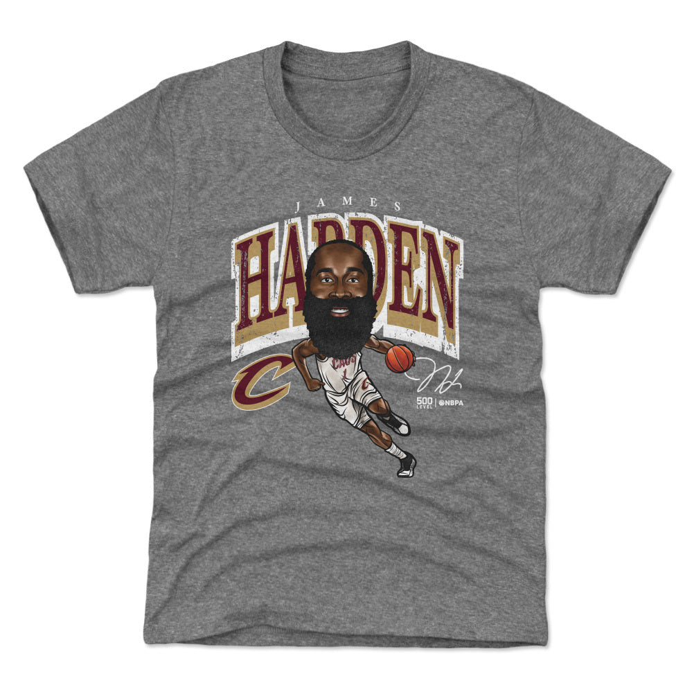 James Harden Cleveland Cavaliers Cartoon WHT