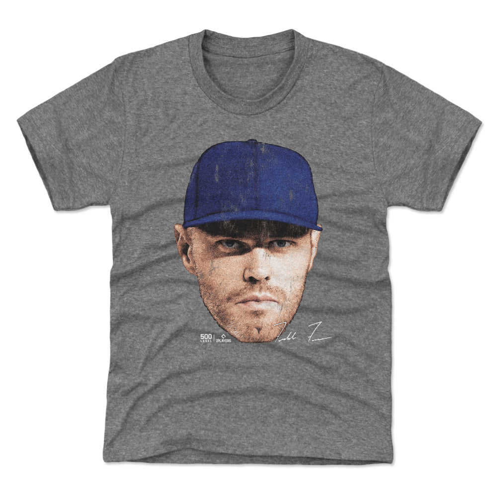 Freddie Freeman Los Angeles D Vintage Head WHT