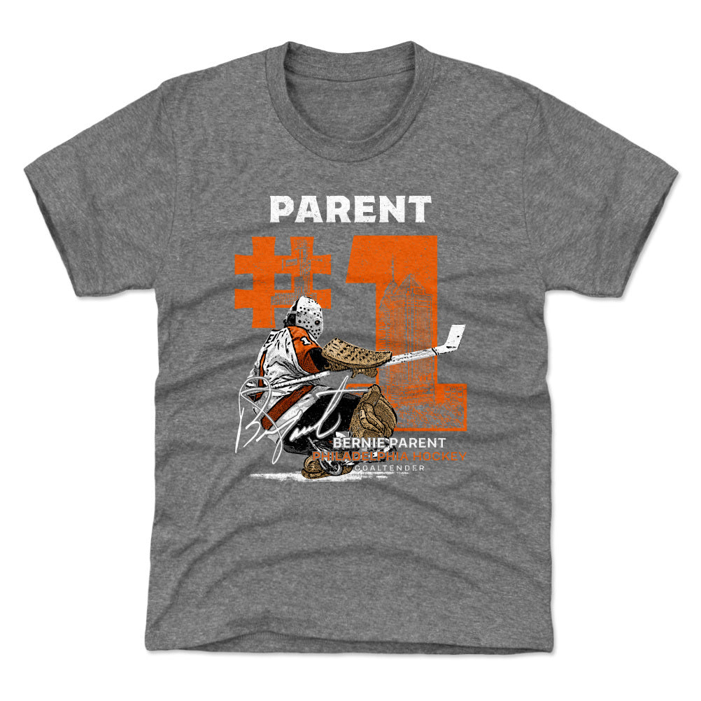 Bernie Parent Throwback Number WHT