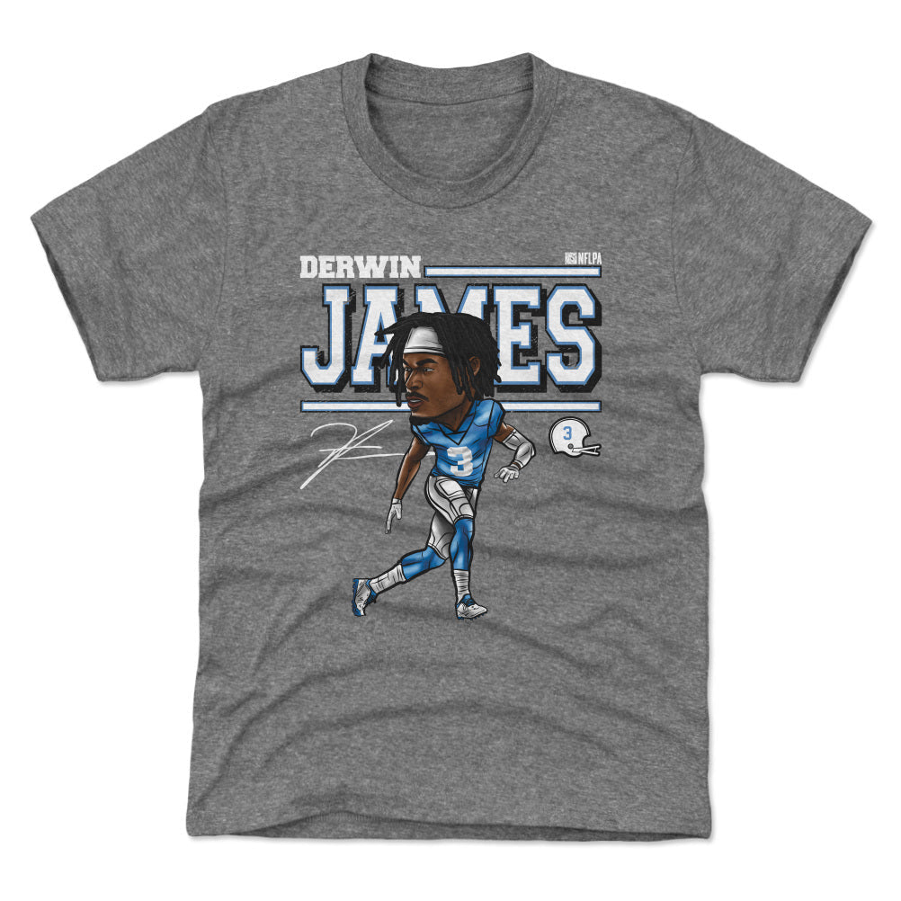 Derwin James Los Angeles C Cartoon WHT