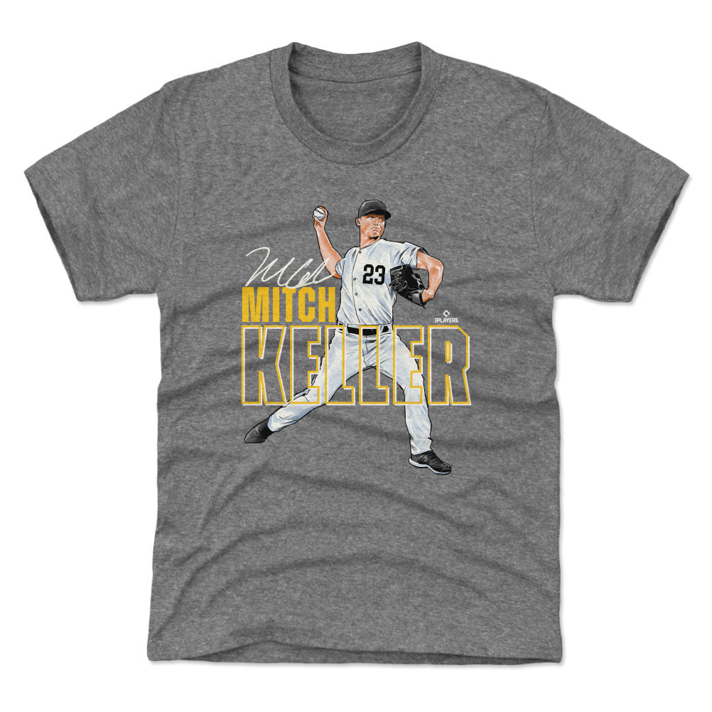 Mitch Keller Pittsburgh Stance WHT