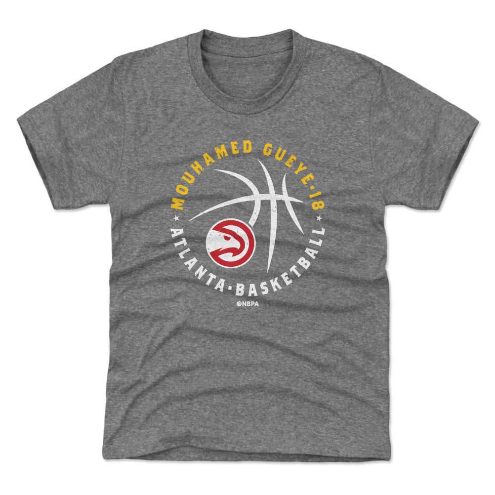 Mouhamed Gueye Atlanta Hawks Player Ball WHT