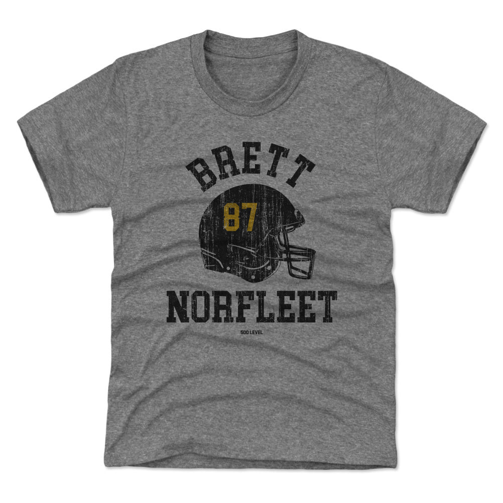 Brett Norfleet College Helmet Font