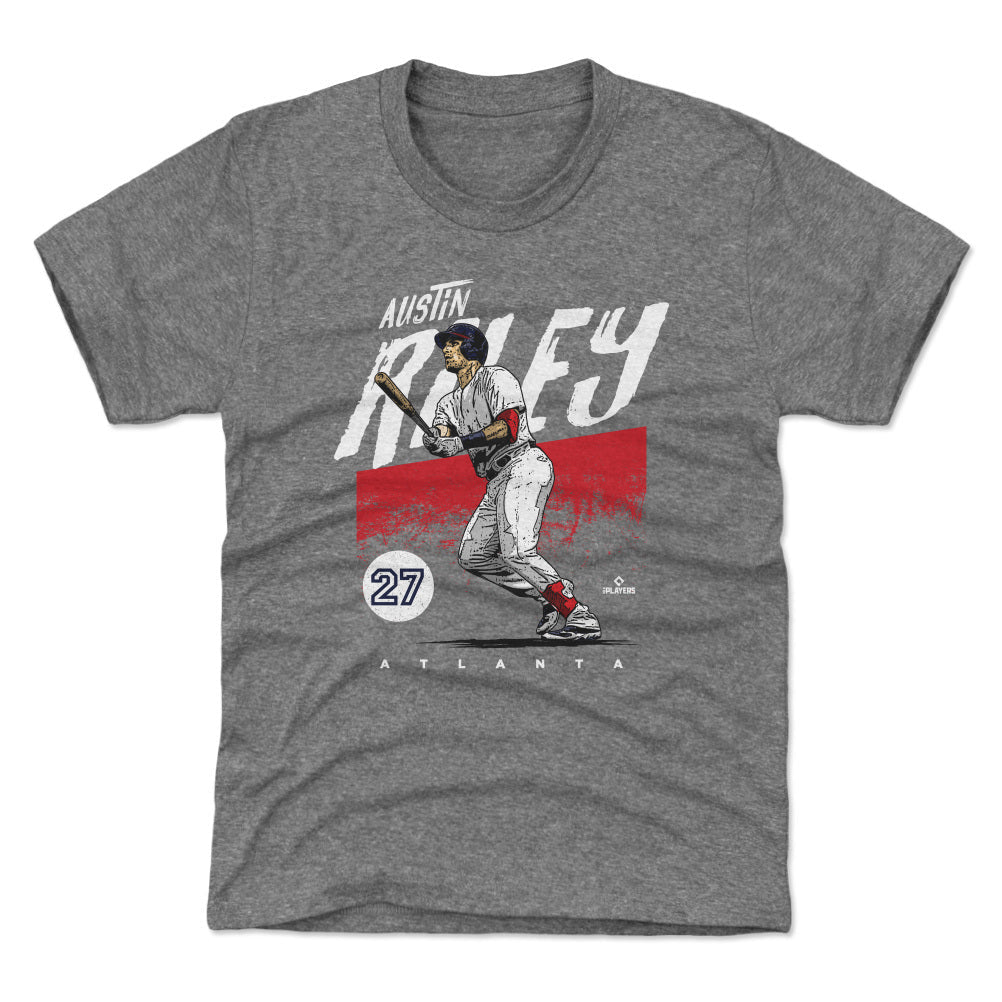 Austin Riley Atlanta Grunge WHT