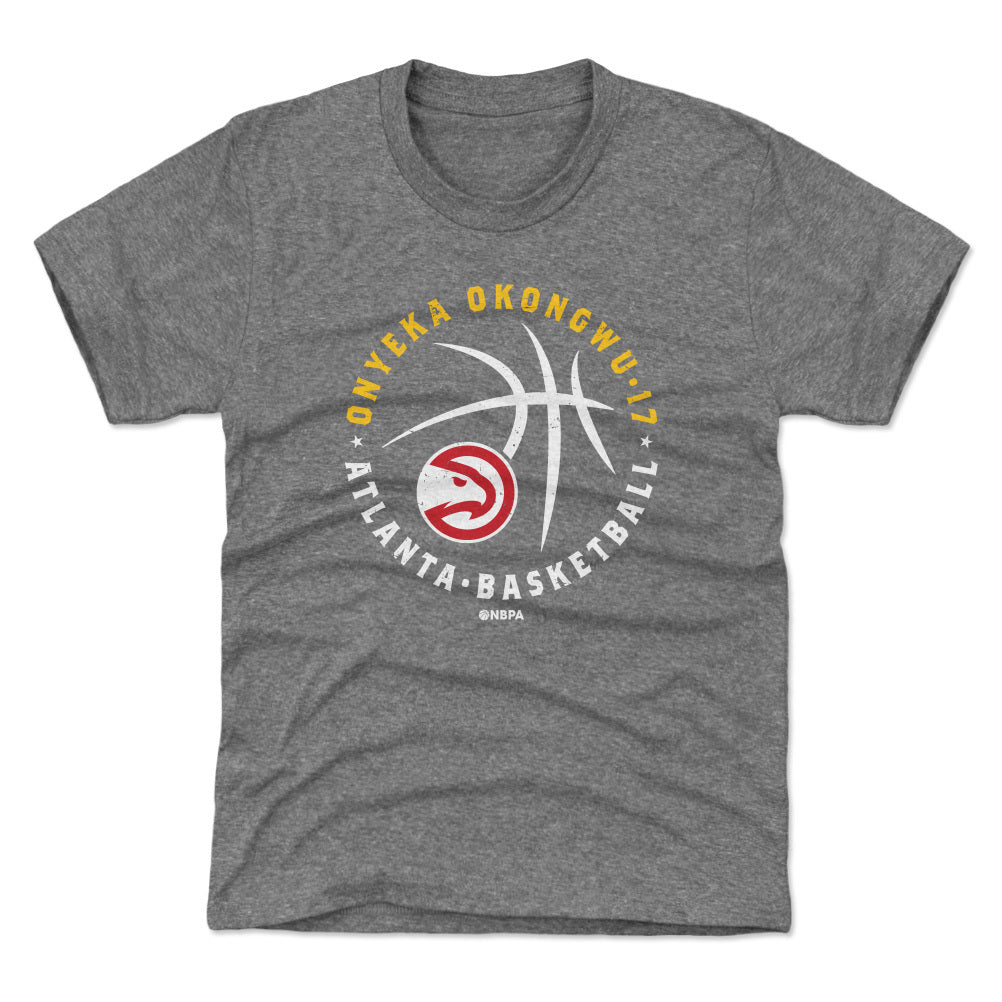 Onyeka Okongwu Atlanta Hawks Player Ball WHT