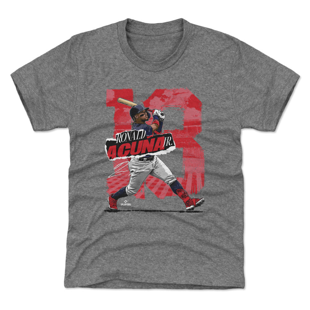 Ronald Acuna Jr. Atlanta Rough WHT