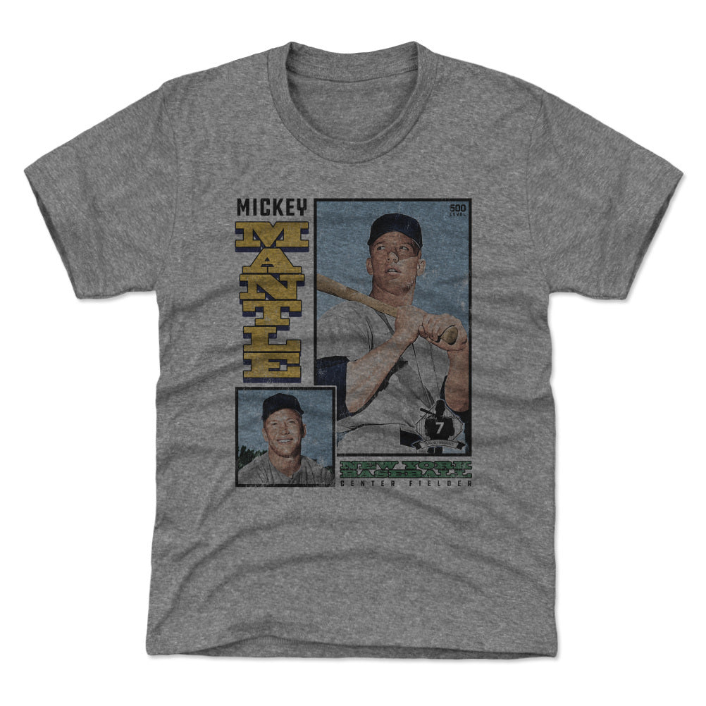 Mickey Mantle New York Y Vintage Card