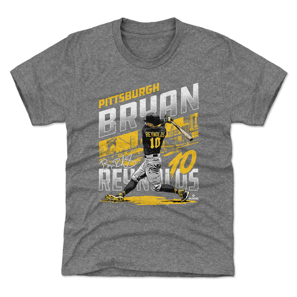 Bryan Reynolds Pittsburgh City Name WHT
