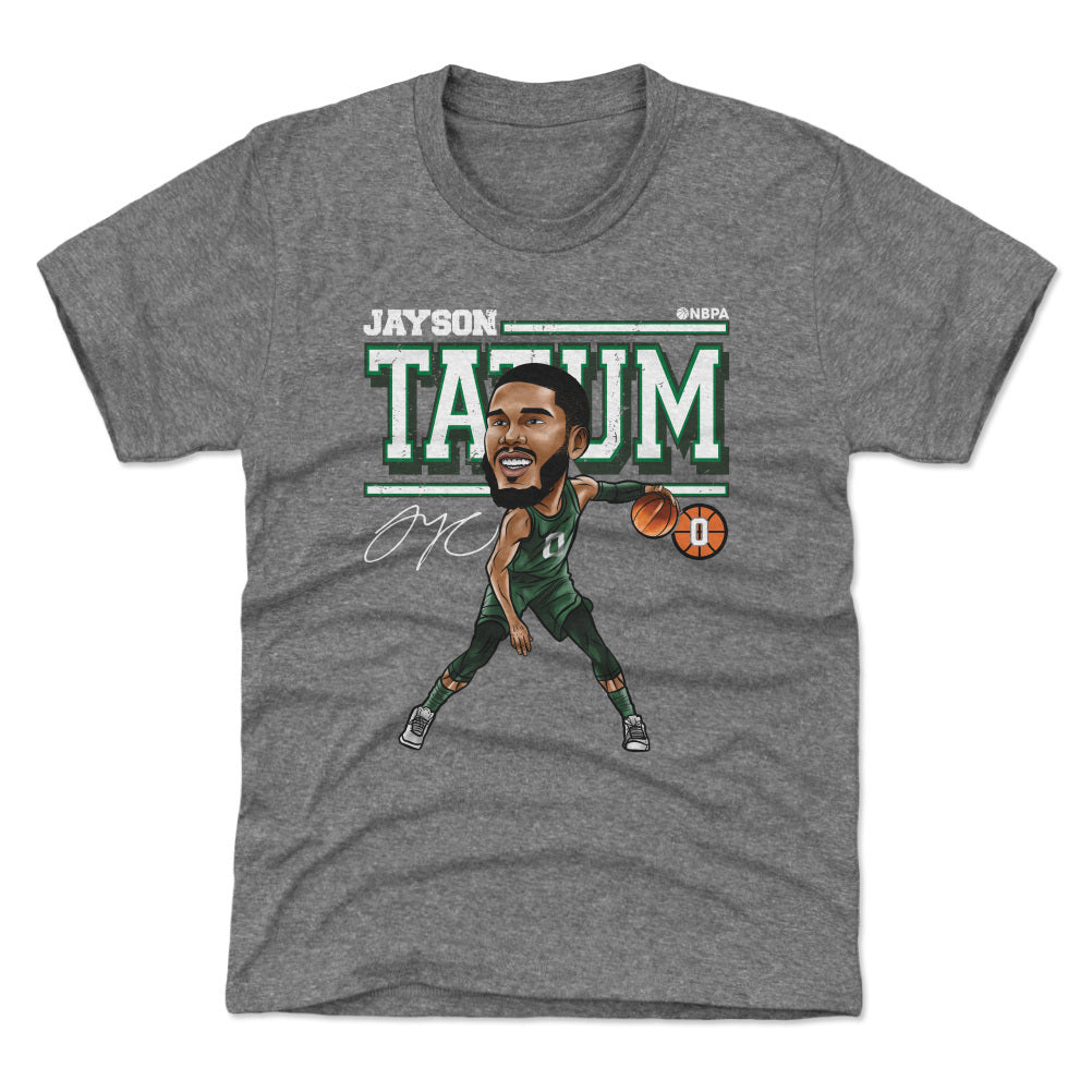 Jayson Tatum Cartoon WHT