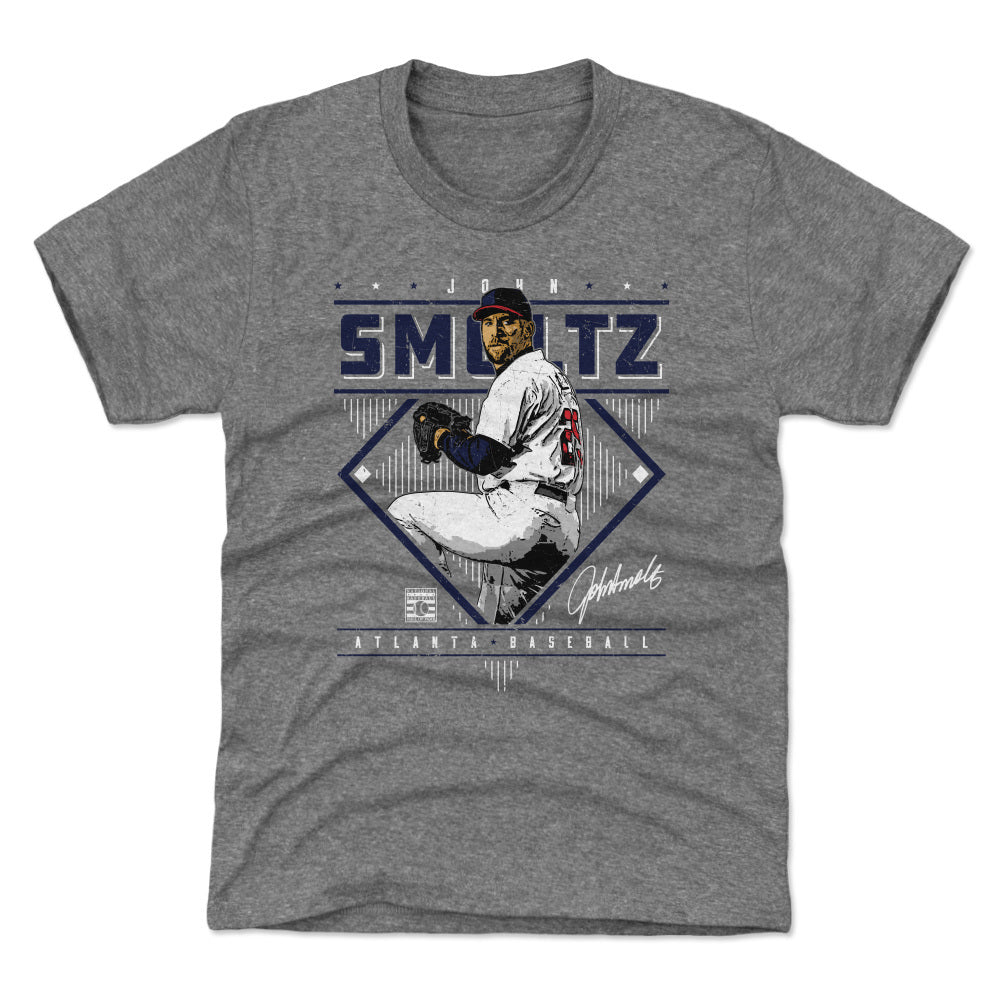John Smoltz Atlanta Diamond Name WHT