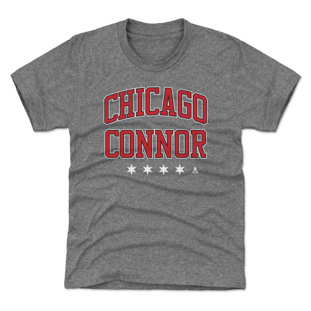 Connor Bedard Chicago Athletic Font WHT