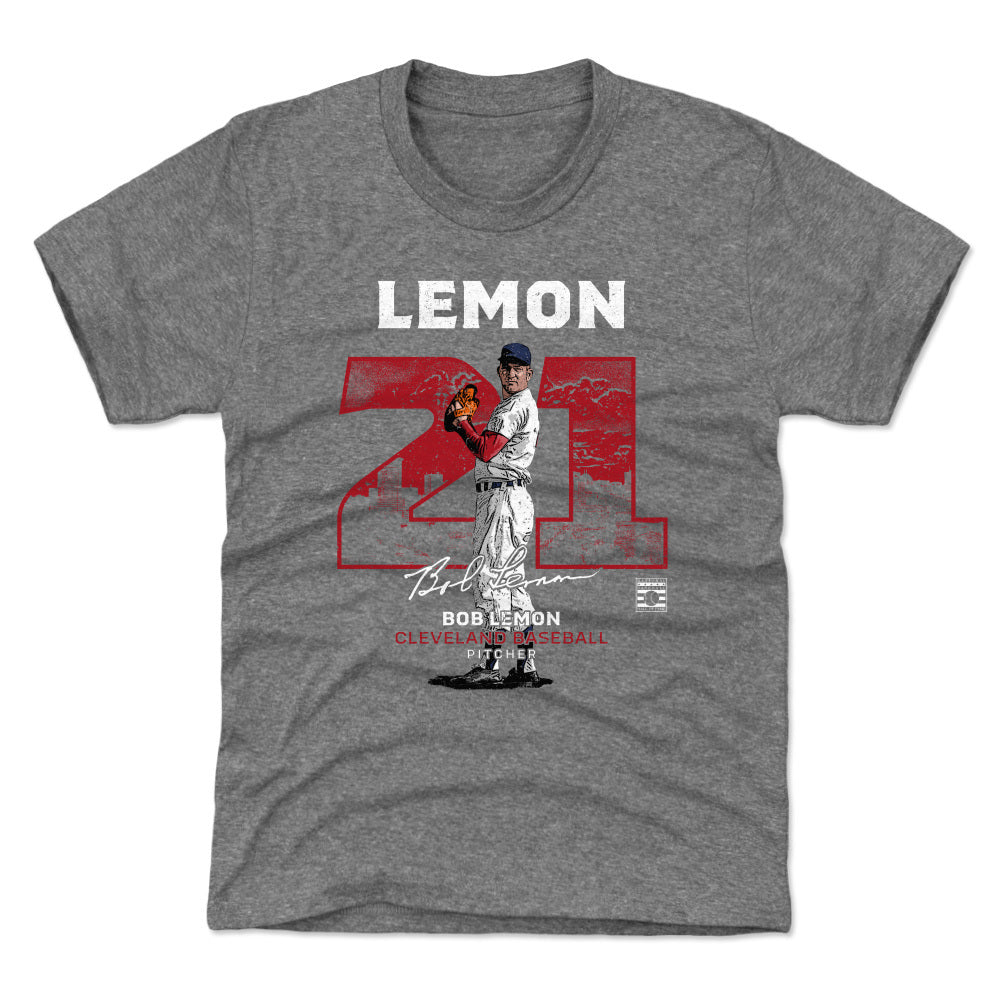 Bob Lemon Throwback Number WHT