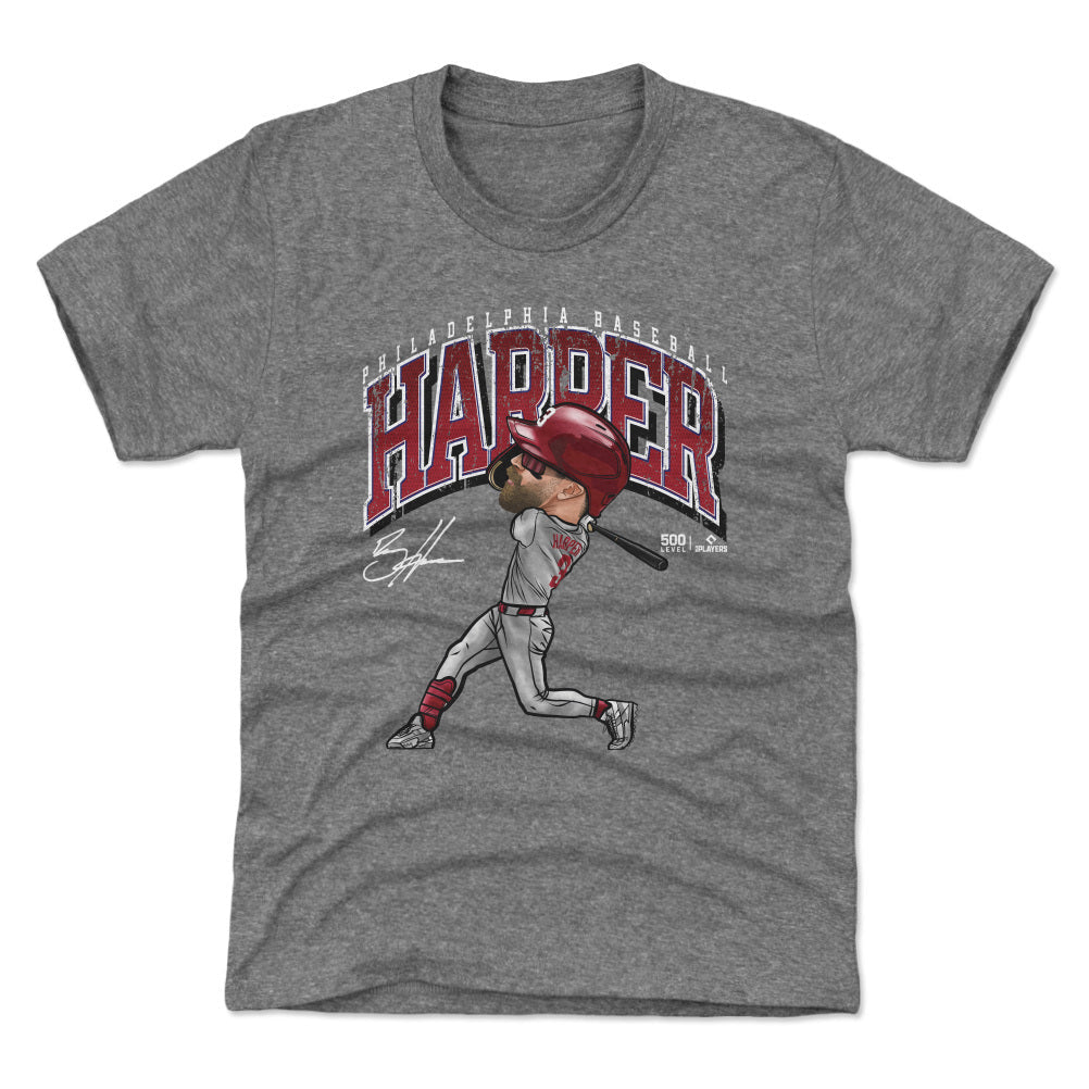 Bryce Harper Philadelphia Cartoon WHT