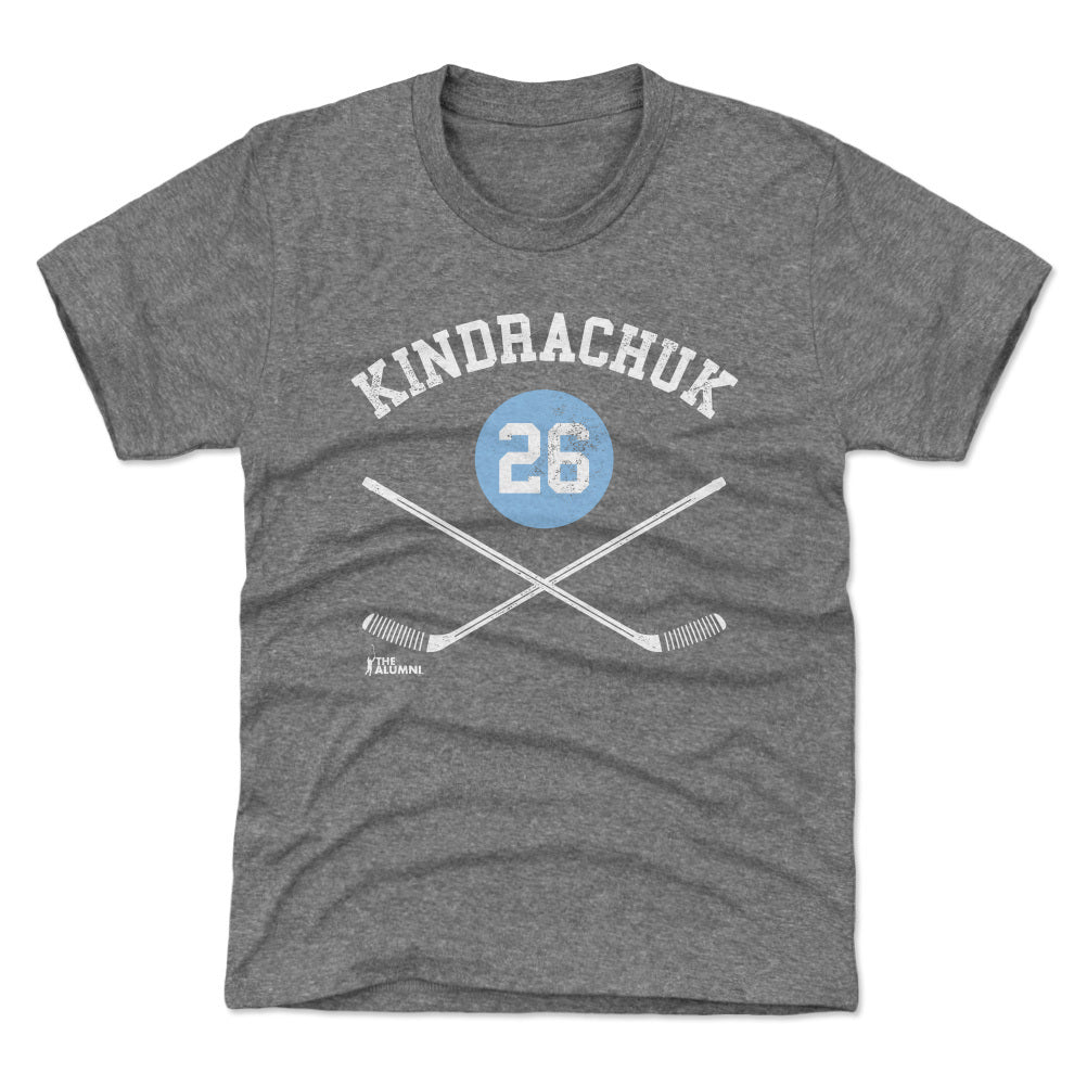 Orest Kindrachuk Pittsburgh 26 Sticks WHT