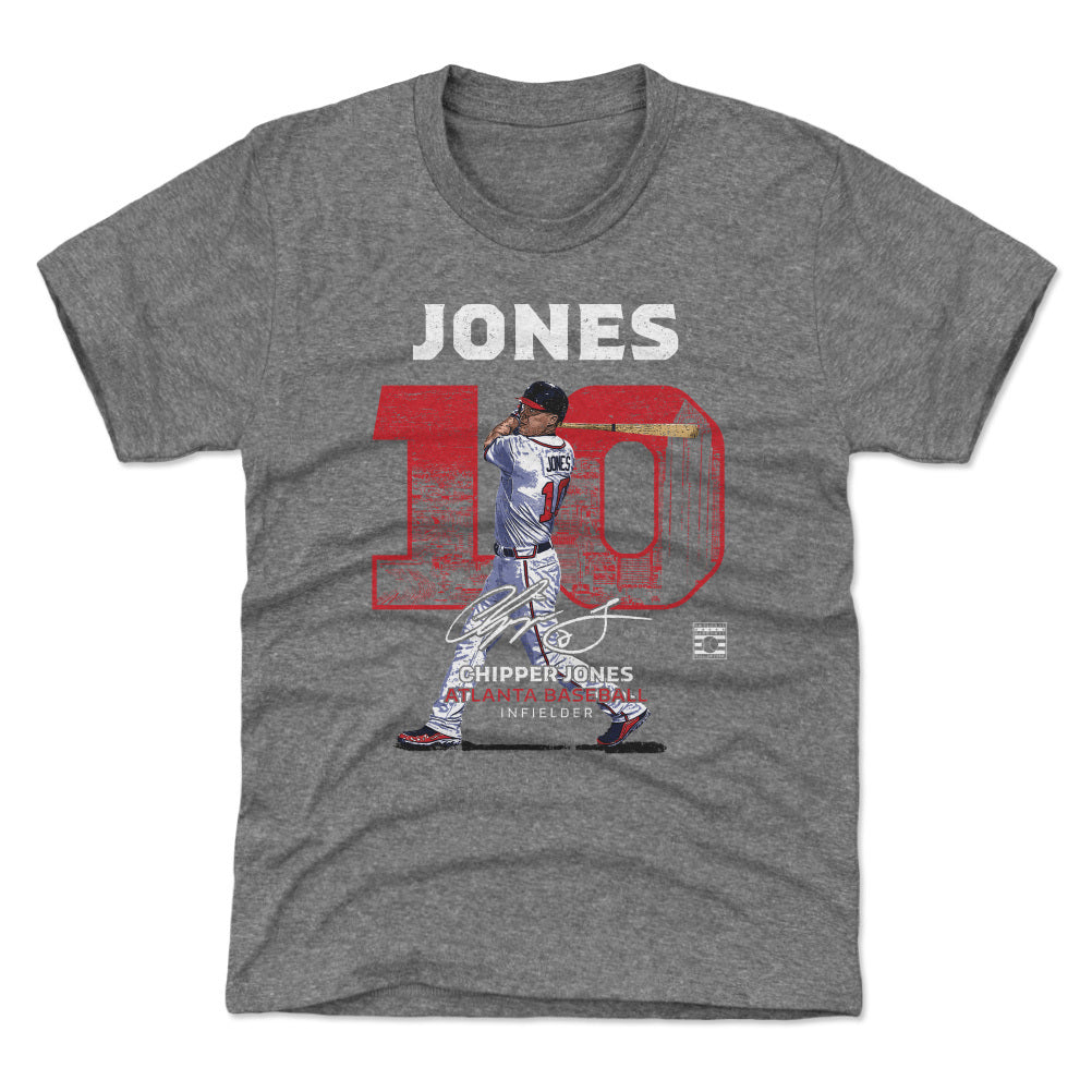 Chipper Jones Atlanta Throwback WHT