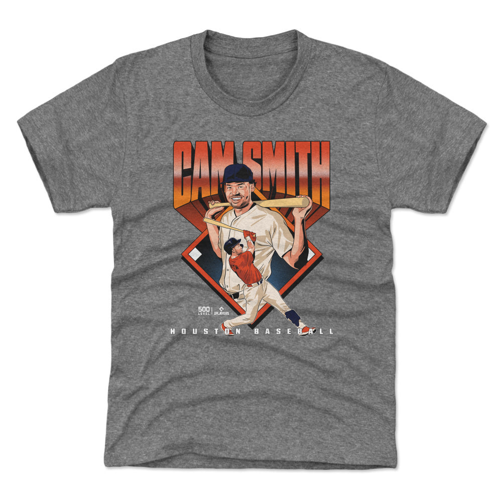 Cam Smith Houston Baseball Diamond WHT