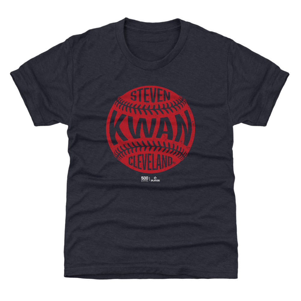 Steven Kwan Cleveland Vintage Baseball WHT