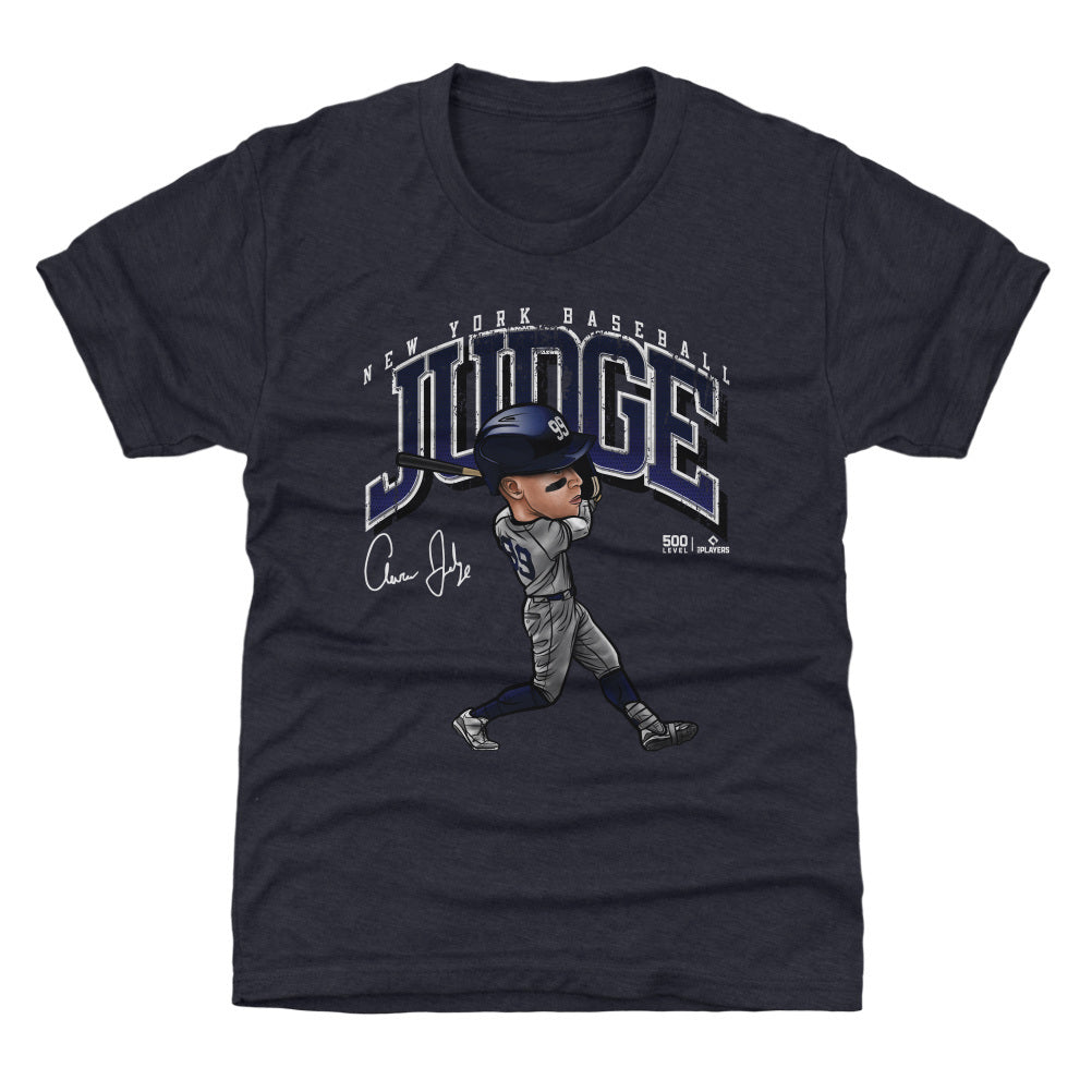 Aaron Judge New York Y Cartoon WHT