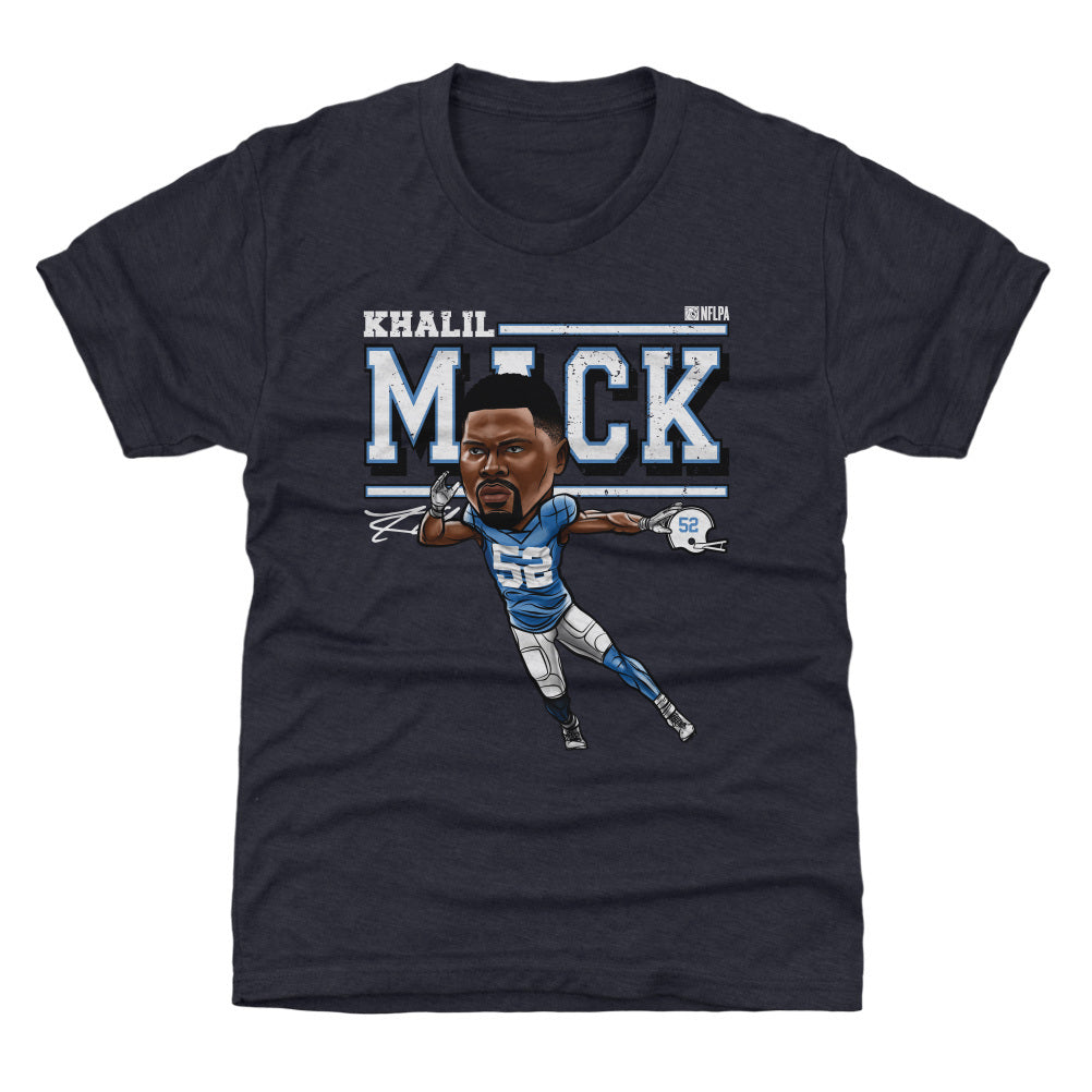 Khalil Mack Los Angeles C Cartoon WHT