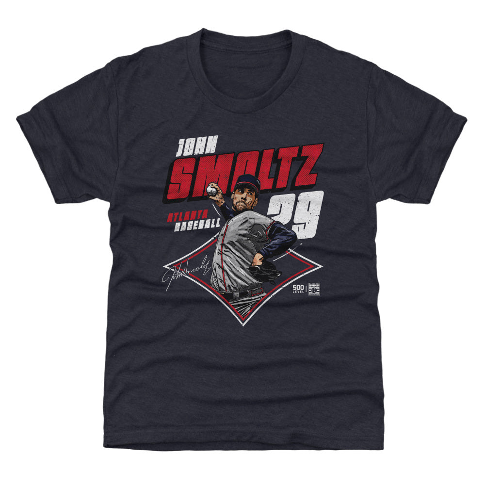 John Smoltz Atlanta Diamond WHT