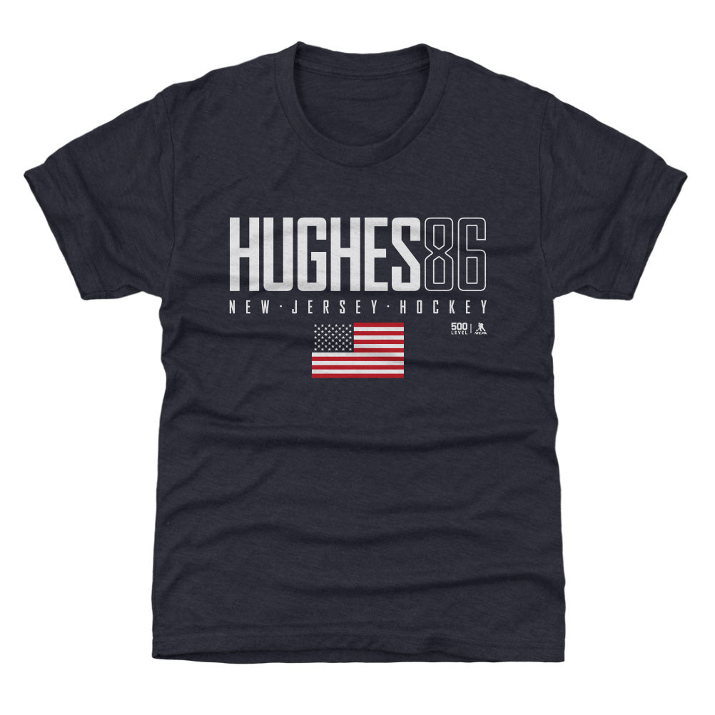 Jack Hughes New Jersey USA Elite WHT