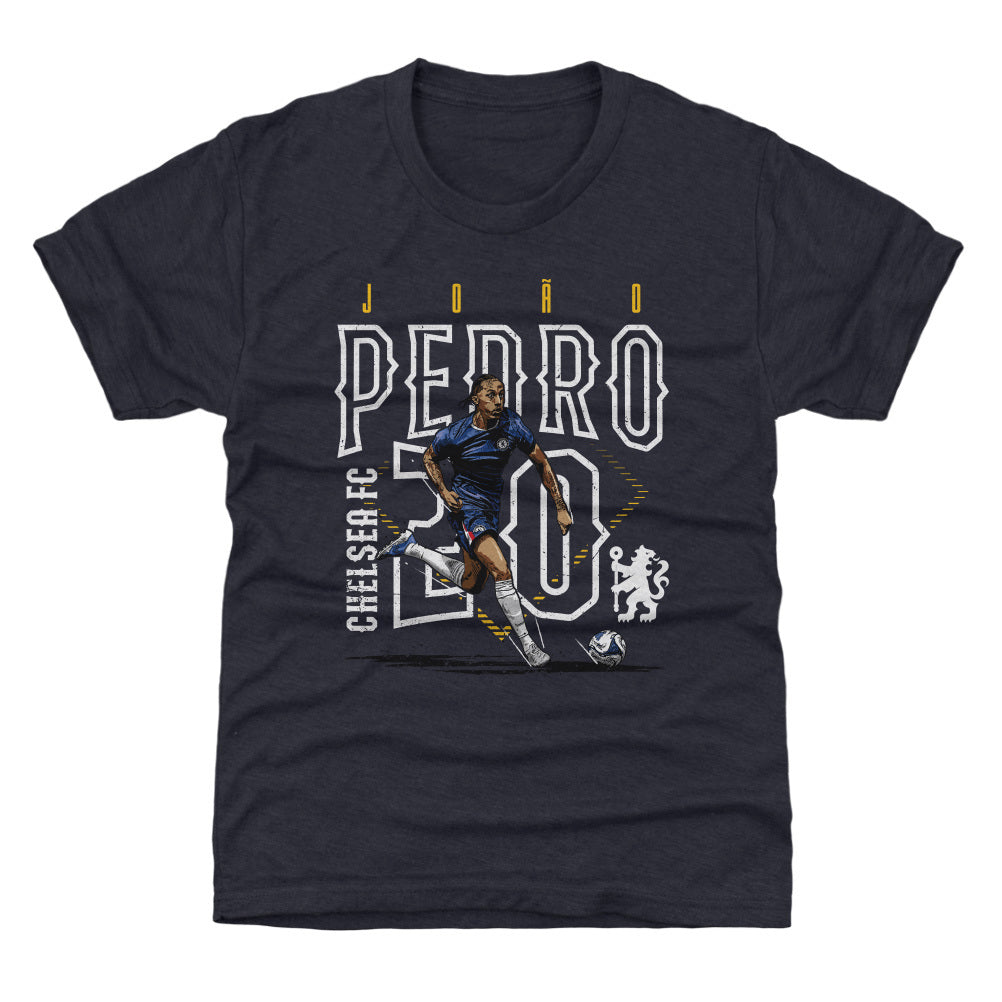 Joao Pedro Chelsea FC Outline Number WHT