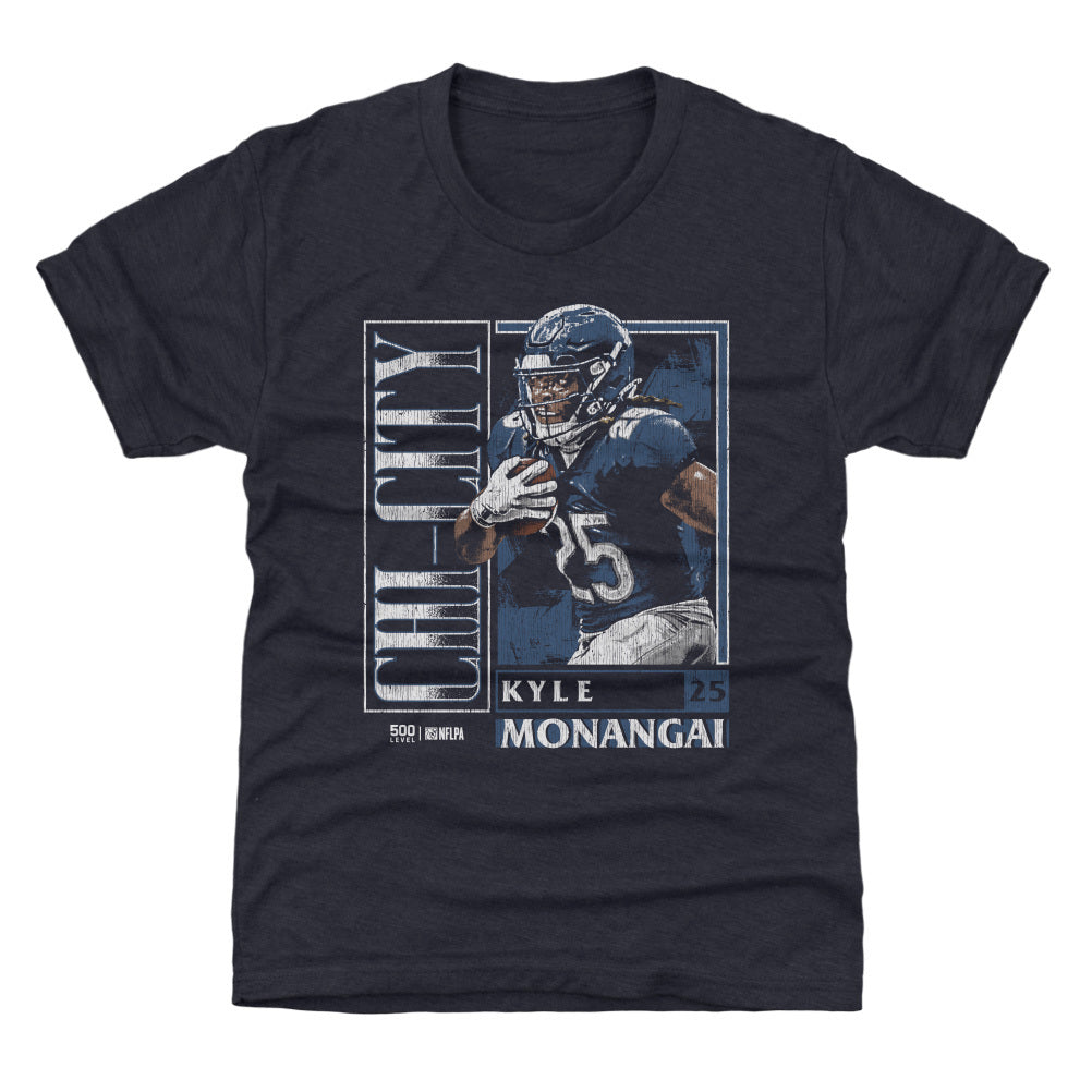 Kyle Monangai Chicago Card Style WHT