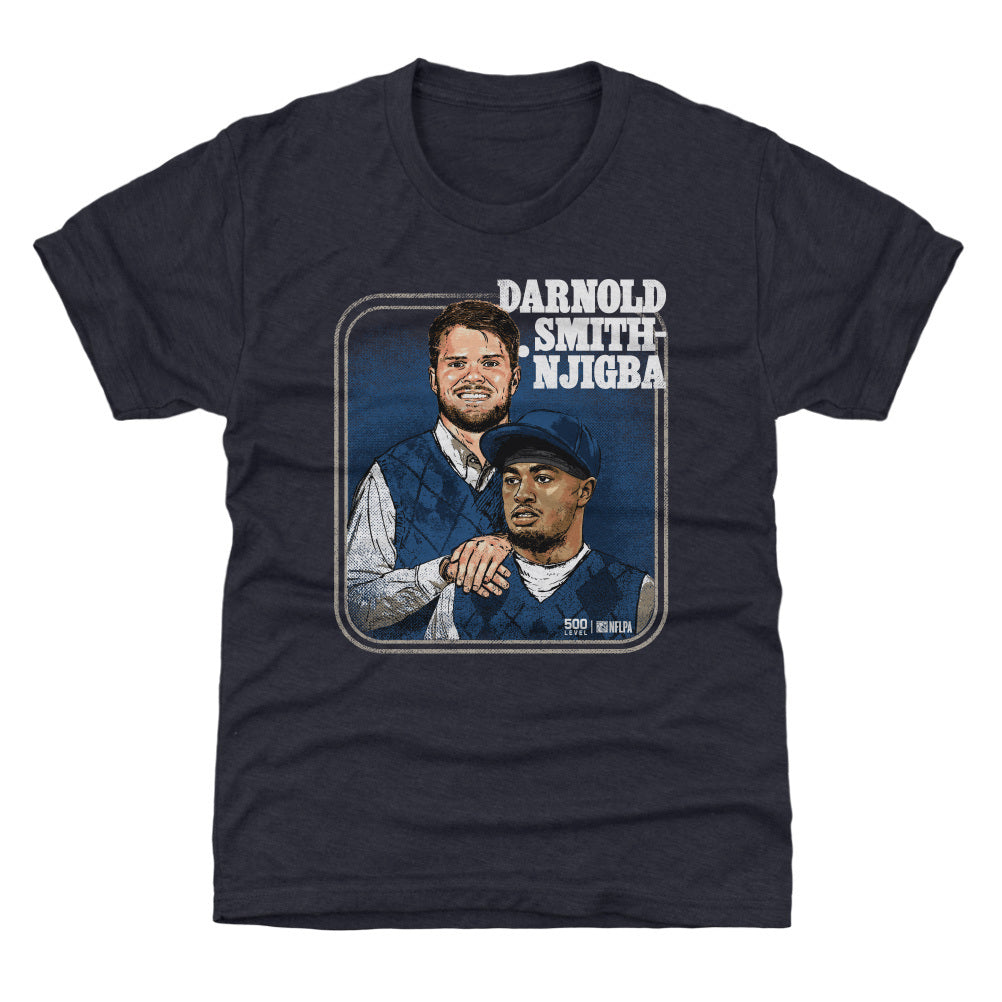 Sam Darnold & Jaxon Smith-Njigba Seattle Step Brothers WHT