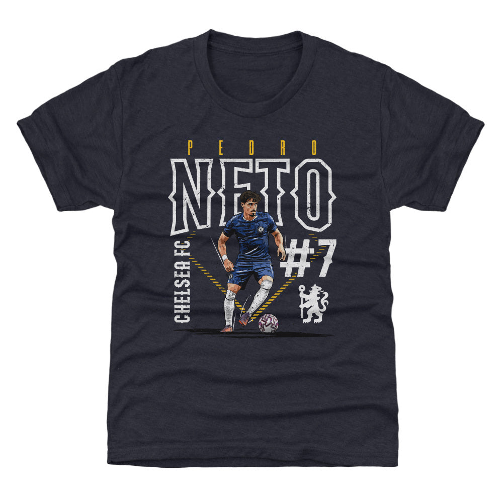 Pedro Neto Chelsea FC Outline Number WHT