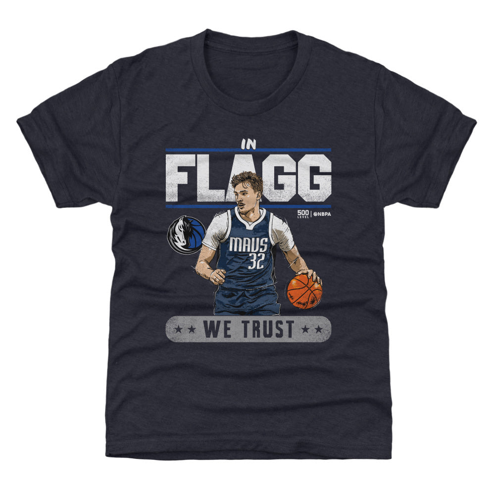Cooper Flagg Dallas Mavericks Trust WHT
