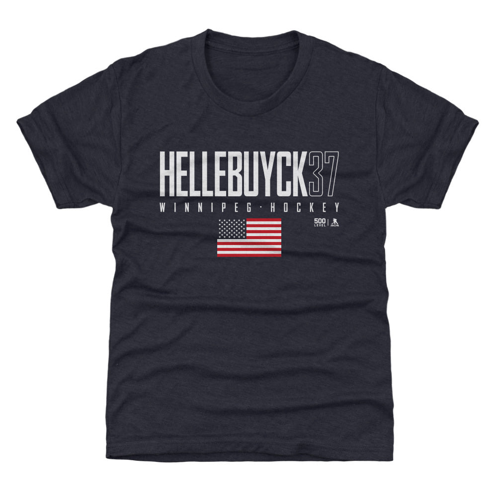 Connor Hellebuyck Winnipeg USA Elite WHT